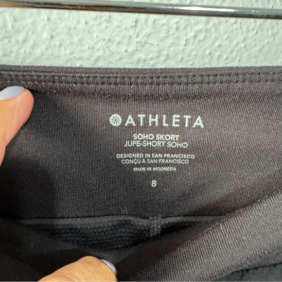 Athleta black Soho skort size 8 - Picture 2 of 6